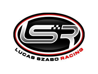 Lucas Szabo Racing logo design by Eliben