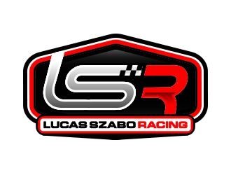 Lucas Szabo Racing logo design by Eliben