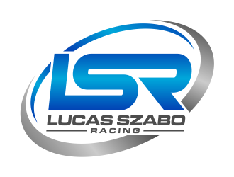 Lucas Szabo Racing logo design by mutafailan