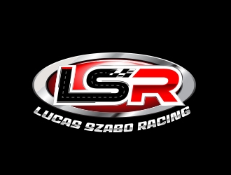 Lucas Szabo Racing logo design by adm3