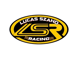 Lucas Szabo Racing logo design by crearts