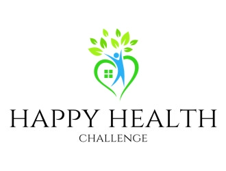 Happy Health Challenge logo design by jetzu