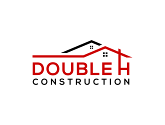 Double H Construction logo design by checx