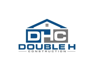 Double H Construction logo design by agil