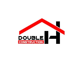 Double H Construction logo design by bougalla005
