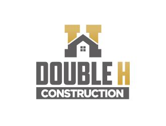 Double H Construction logo design by YONK