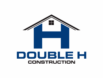 Double H Construction logo design by Greenlight