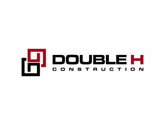 Double H Construction logo design by scolessi