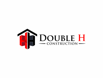 Double H Construction logo design by scolessi