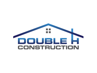 Double H Construction logo design by yippiyproject