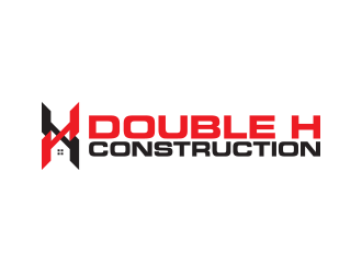 Double H Construction logo design by yippiyproject