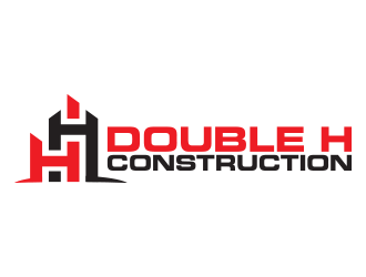 Double H Construction logo design by yippiyproject