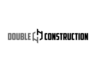 Double H Construction logo design by Gopil