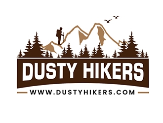 www.dustyhikers.com - Dusty Hikers logo design by PrimalGraphics