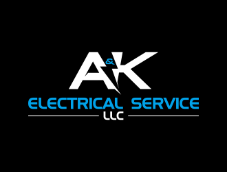 A&K Electrical Service, LLC. logo design by DeyXyner