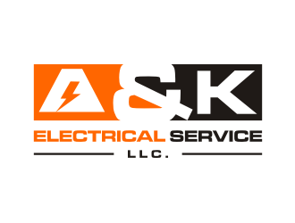 A&K Electrical Service, LLC. logo design by Franky.