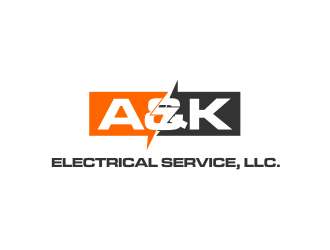 A&K Electrical Service, LLC. logo design by Barkah