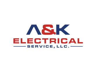 A&K Electrical Service, LLC. logo design by bricton