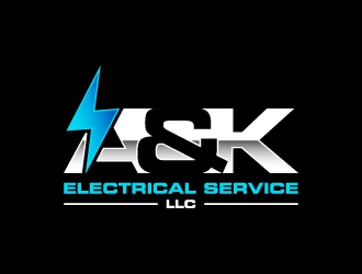 A&K Electrical Service, LLC. logo design by wongndeso
