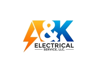 A&K Electrical Service, LLC. logo design by onetm