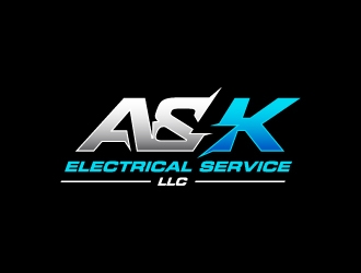 A&K Electrical Service, LLC. logo design by wongndeso