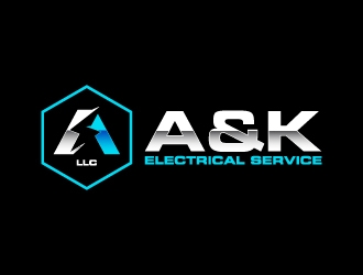 A&K Electrical Service, LLC. logo design by wongndeso