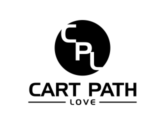 Cart Path Love (Courseman Lifestyle) logo design by scolessi
