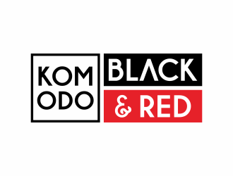Komodo Black and Komodo Red logo design by hidro