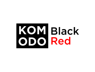 Komodo Black and Komodo Red logo design by icha_icha