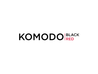 Komodo Black and Komodo Red logo design by blessings