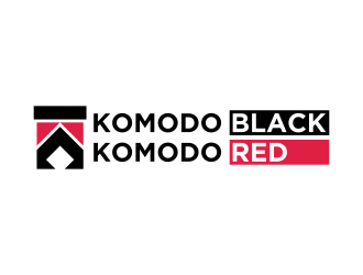 Komodo Black and Komodo Red logo design by Avro