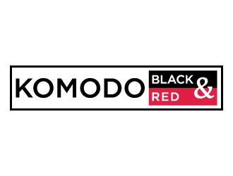 Komodo Black and Komodo Red logo design by cybil