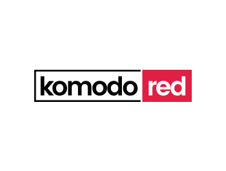 Komodo Black and Komodo Red logo design by lexipej