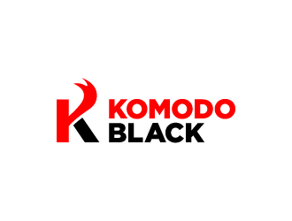 Komodo Black and Komodo Red logo design by WRDY