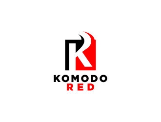 Komodo Black and Komodo Red logo design by WRDY