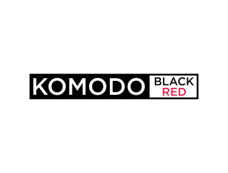 Komodo Black and Komodo Red logo design by luckyprasetyo