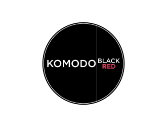 Komodo Black and Komodo Red logo design by luckyprasetyo