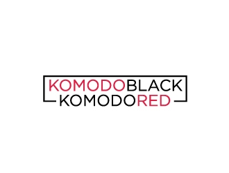 Komodo Black and Komodo Red logo design by maze