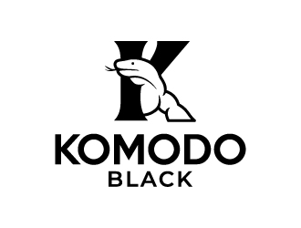 Komodo Black and Komodo Red logo design by MonkDesign