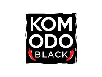 Komodo Black and Komodo Red logo design by MonkDesign