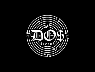 Dos Rivers logo design by WRDY