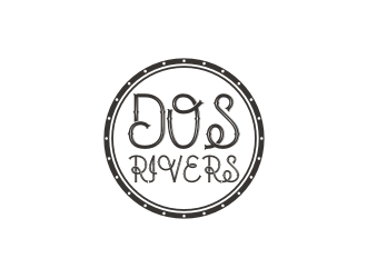 Dos Rivers logo design by bricton