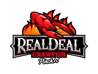 Real Deal Crawfish logo design by daywalker