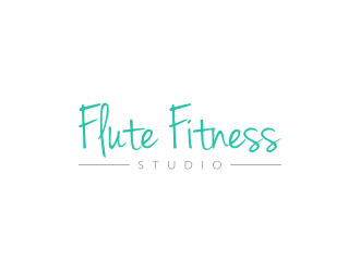 Flute Fitness Studio logo design by yunda