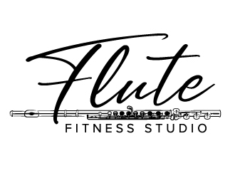 Flute Fitness Studio logo design by jaize