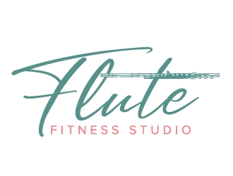 Flute Fitness Studio logo design by jaize