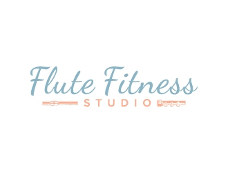 Flute Fitness Studio logo design by iamjason