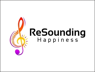 ReSounding Happiness logo design by AnandArts