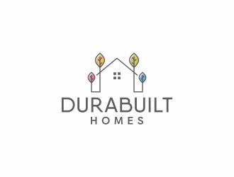Durabuilt Homes logo design by violin