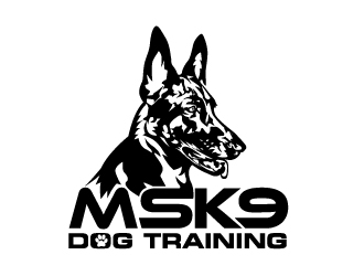 MSK9 Dog Training logo design by aRBy
